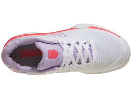 KSwiss Hypercourt Express 2 White/Orchid Womens Shoes