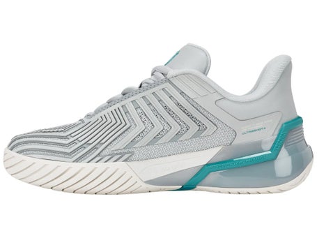 KSwiss Ultrashot 4 Gray/Baltic/White Womens Shoes