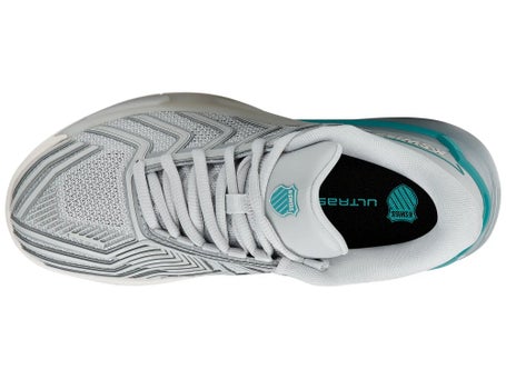 KSwiss Ultrashot 4 Gray/Baltic/White Womens Shoes