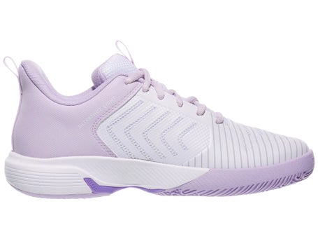 KSwiss Ultrashot Lt Padel White/Purple Womens Shoes