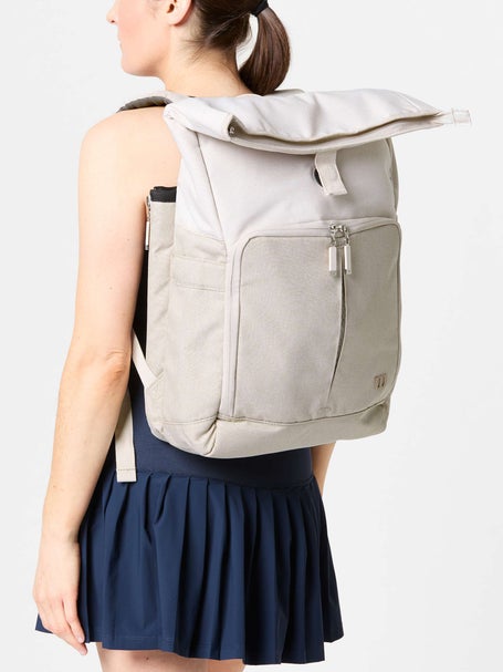 Wilson Lifestyle Foldover Backpack Bag Cream