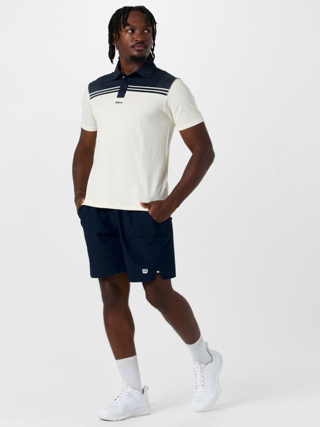 Wilson Mens Clay All Season Stripe Polo