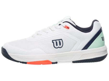 Wilson Courtglide White/Bay/Coral Mens Shoes