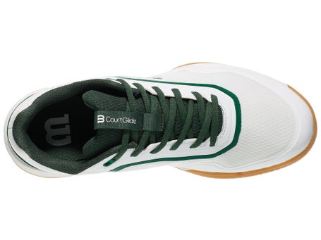 Wilson Courtglide White/Sycamore/Gum Mens Shoes