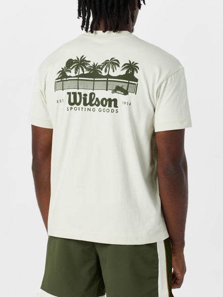 Wilson Mens Desert Vibes Graphic T-Shirt - Sandrift