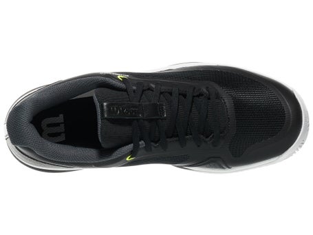 Wilson Rush Lite 5 Black/White/Yellow Mens Shoes