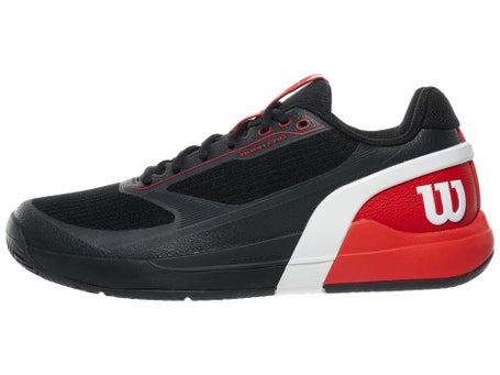 Wilson Rush Pro 5 Black/Infrared/White Mens Shoes 