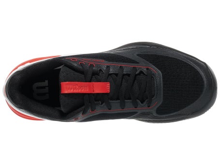 Wilson Rush Pro 5 Black/Infrared/White Mens Shoes 