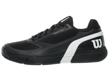 Wilson Rush Pro 5 Clay Black/White/Storm Mens Shoes 