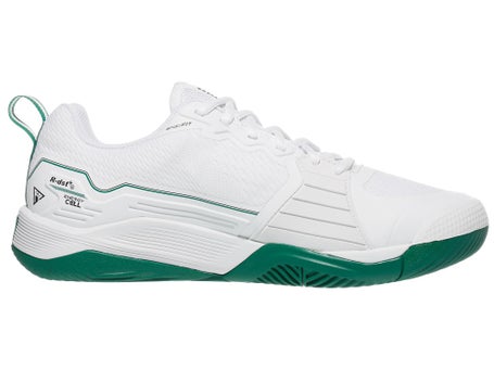 Wilson Rush Pro 4.5 White/Green Mens Shoe