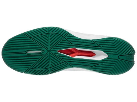 Wilson Rush Pro 4.5 White/Green Mens Shoe