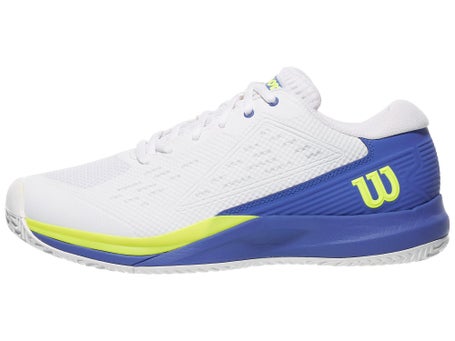 Wilson Rush Pro Ace White/Blue/Yellow Mens Shoe