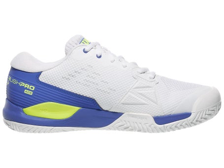 Wilson Rush Pro Ace White/Blue/Yellow Mens Shoe