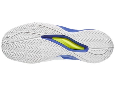 Wilson Rush Pro Ace White/Blue/Yellow Mens Shoe