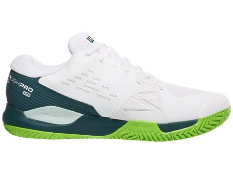 Wilson Rush Pro Ace White/Jasmine Green Mens Shoe