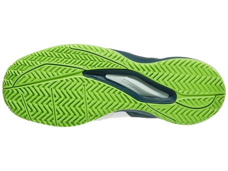 Wilson Rush Pro Ace White/Jasmine Green Mens Shoe