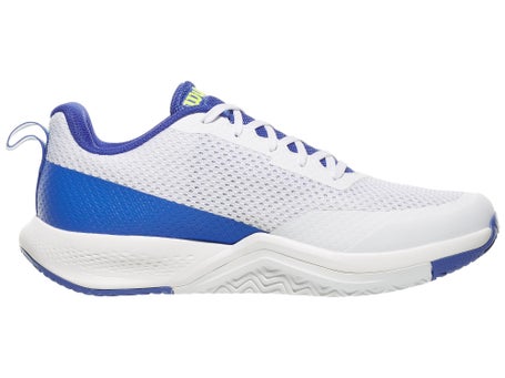Wilson Rush Pro Lite White/Blue/Yellow Mens Shoes