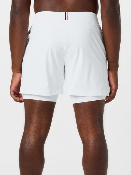 Wilson Mens Set Point 5 Short - White