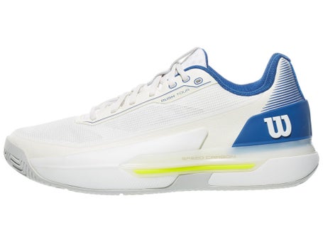 Wilson Rush Tour 5 White/Deja Vu Blue Mens Shoes 
