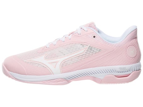 Mizuno Wave Strike Pink/White Woms Pickle Shoes 