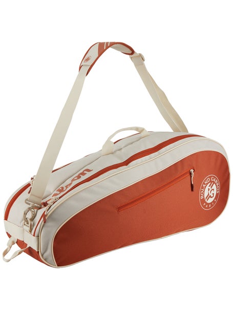 Wilson Roland Garros Team 6-Pack Racquet Bag Cream/Clay