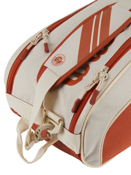 Wilson Roland Garros Team 6-Pack Racquet Bag Cream/Clay