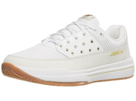 Skechers Viper Court Luxe Wh/Gy Woms Pickle Shoes