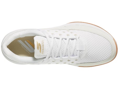 Skechers Viper Court Luxe Wh/Gy Woms Pickle Shoes