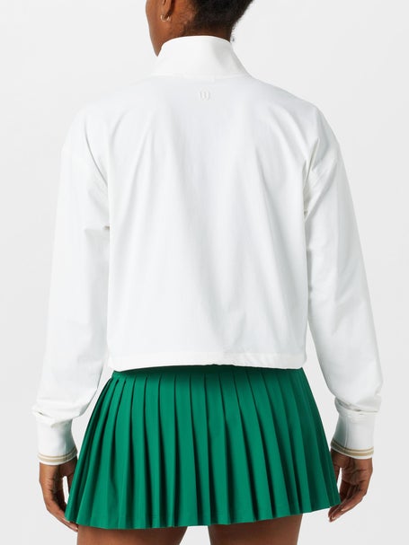 Wilson Womens Davenport Half Zip - White