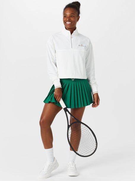 Wilson Womens Davenport Half Zip - White