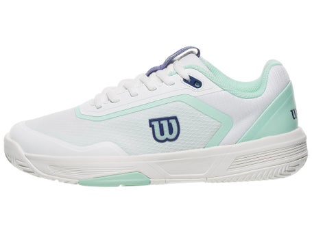 Wilson Courtglide White/Bay/Blue Womens Shoes