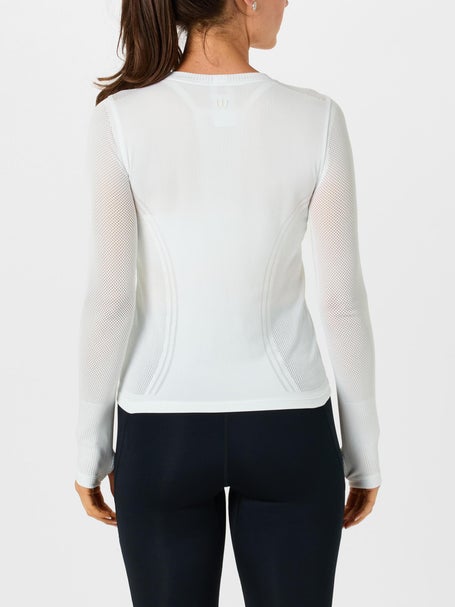 Wilson Womens Core Pro Seamless Long Sleeve - White