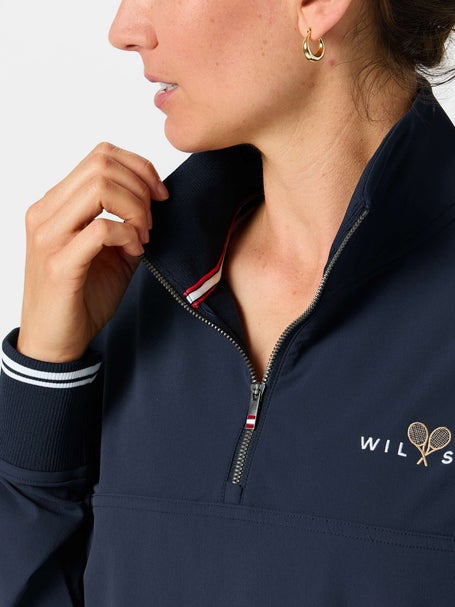 Wilson Womens Davenport Half Zip - Navy