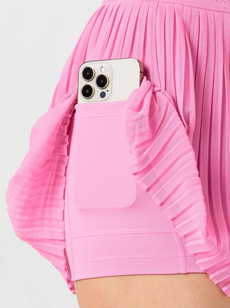 Wilson Womens Heated Action Pleat Mesh Skirt