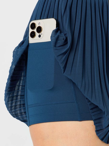 Wilson Womens Heated Action Pleat Mesh Skirt