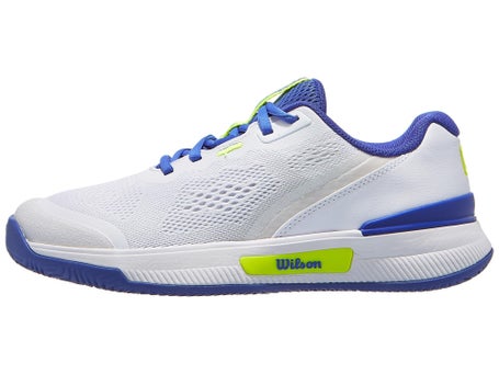 Wilson Intrigue Pro White/Blue/Yellow Womens Shoes