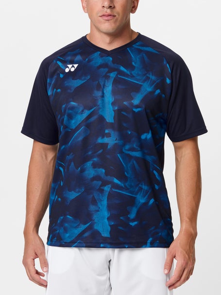Yonex Mens Fall Print Mesh Performance Top