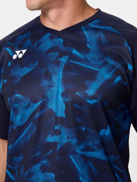 Yonex Mens Fall Print Mesh Performance Top