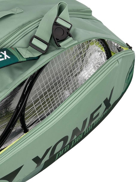 Yonex Pro Racquet 12 Pack Bag  Mint Green