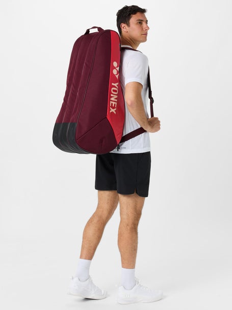Yonex Team Racquet 9 Pack Bag Ruby Red