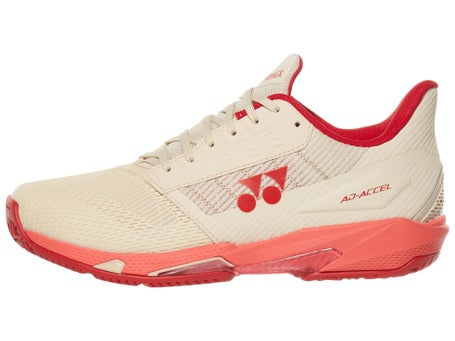 Yonex PC Ad Accel Beige/Pink Womens Shoes
