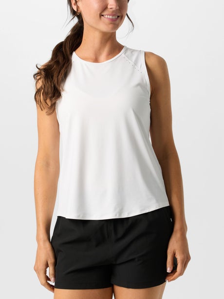 Love Pickleball Tank Top Women's White Performance Fabric main image 1