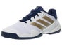 adidas Barricade K White/Gold/Blue Jr 1.0