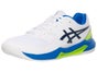 Asics Dedicate 8 Men's Pickle-Wh/Bk 12.0