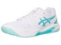 Asics Dedicate 8 Women's Pickle-Wh/Aqu 7.0