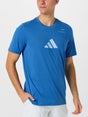 adidas Men's Spring Graphic Top Blue S