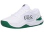 Fila Axilus 3 White/Courtway Green Wom's 6.5