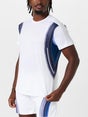 KSwiss Men's Voyager Breakline Stripe Top White S