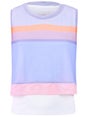 Lucky in Love Girl's Breezy Love Tank Multi XS