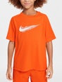 Nike Boy's Spring Swoosh Top Orange XL
